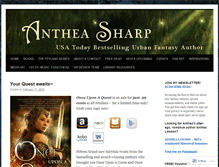 Tablet Screenshot of antheasharp.com